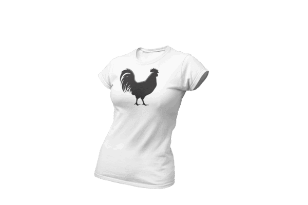 Womens Black Cock - Image 2